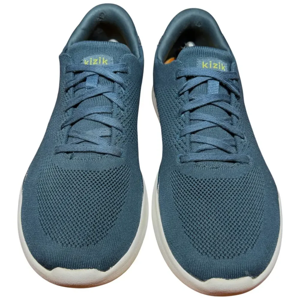 KIZIK Lima Men's 13 Tidepool Teal Blue Hands Free Sneakers Slip On Shoes Knit - Picture 4 of 15